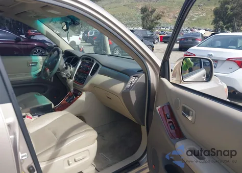 2006 Toyota Highlander Limited V6 z USA, uszkodzony, nr VIN JTEDP21A260111671